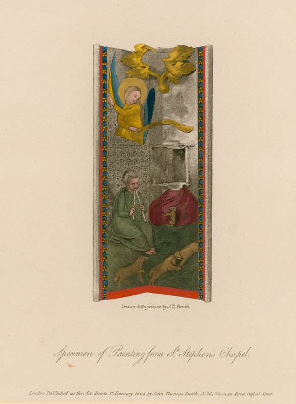 Specimens of Painting from St Stephens Chapel by English School