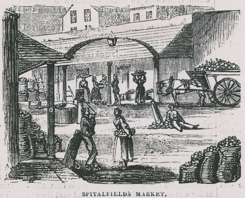 Spitalfields Market, London by English School