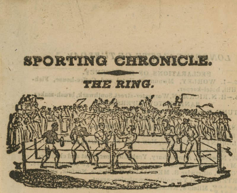 Sporting Chronicle - The Ring by English School