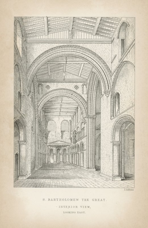Saint Bartholomew the Great by English School