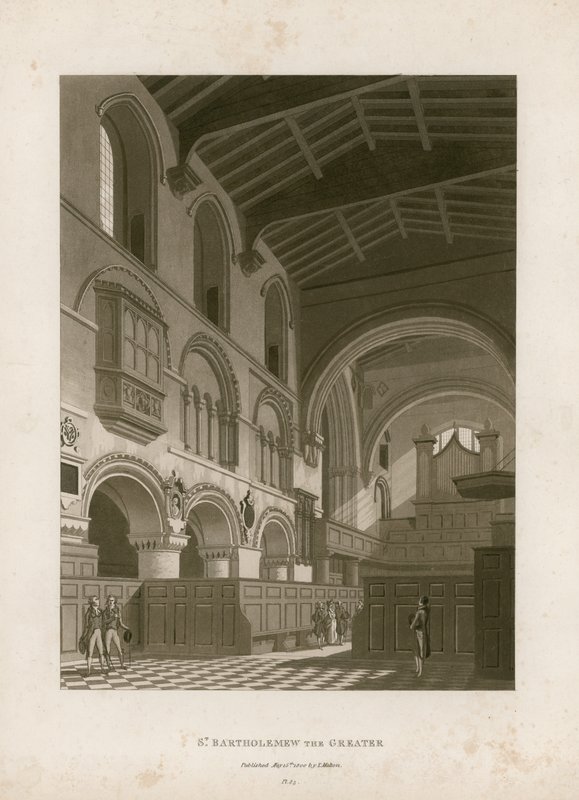 St Bartholomew the Greater, Smithfield by English School