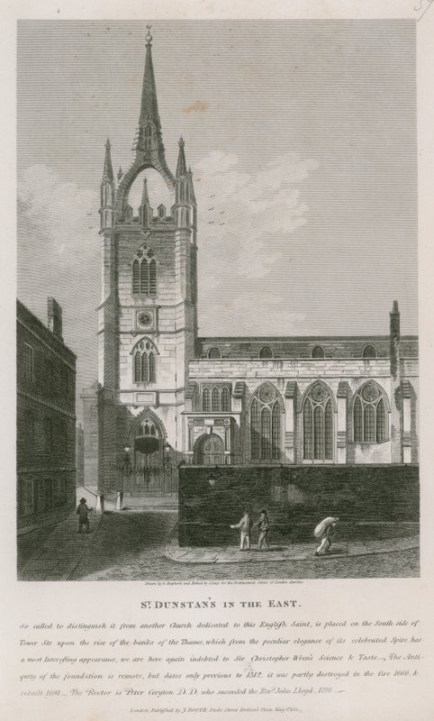 St Dunstan in the East by English School