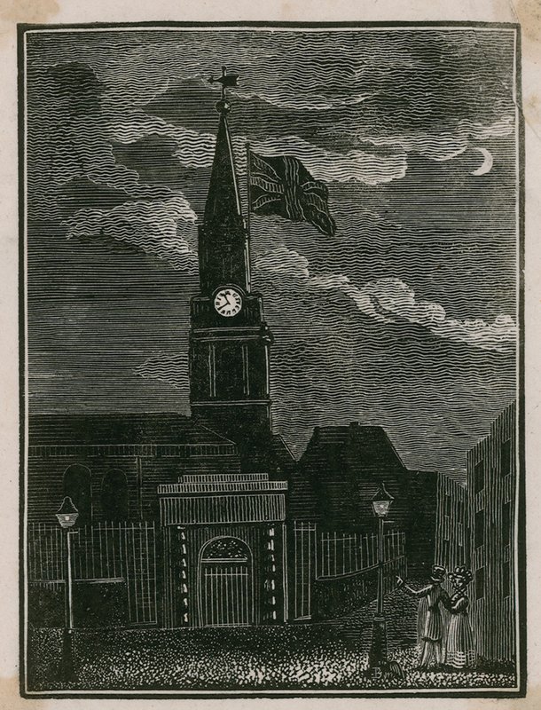 St Giles in the Fields by English School