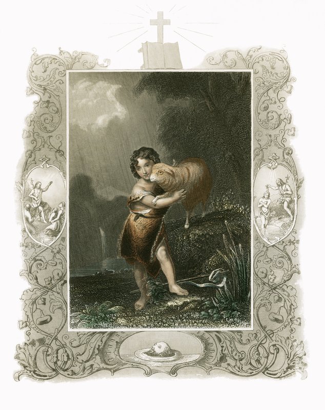 St John the Baptist by English School