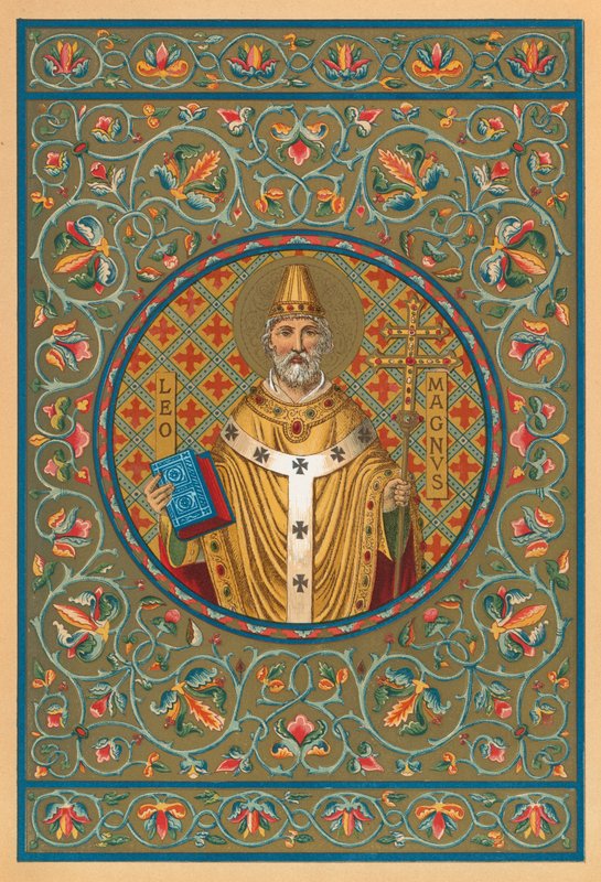 St Leo the Great by English School