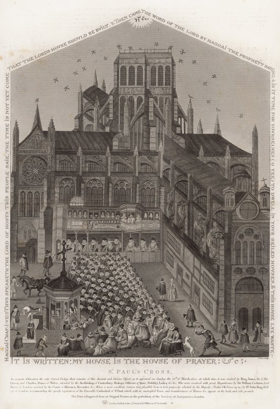 St Pauls Cross by English School