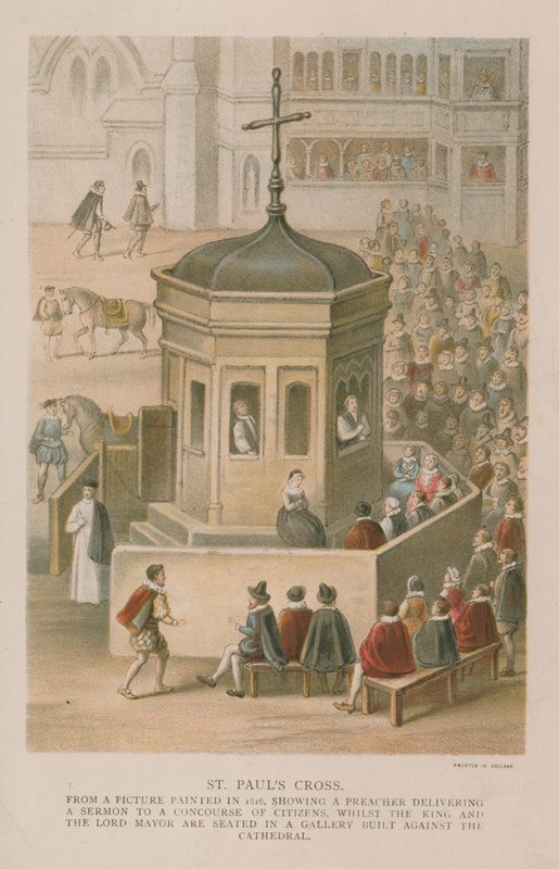 St Pauls Cross by English School