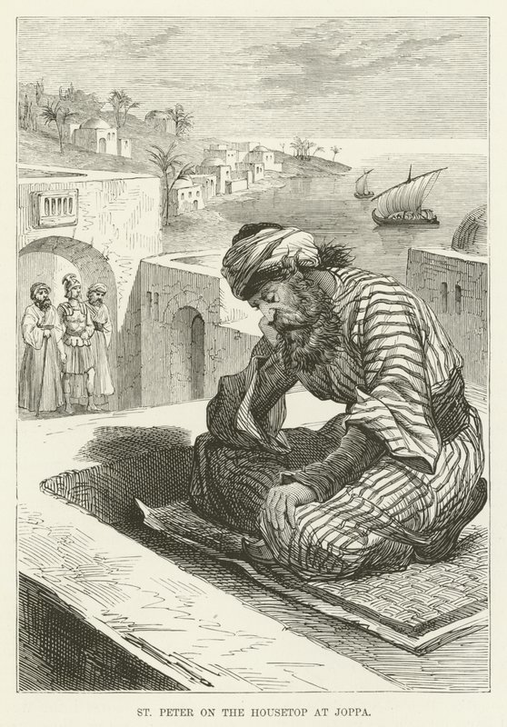 St Peter on the Housetop at Joppa by English School