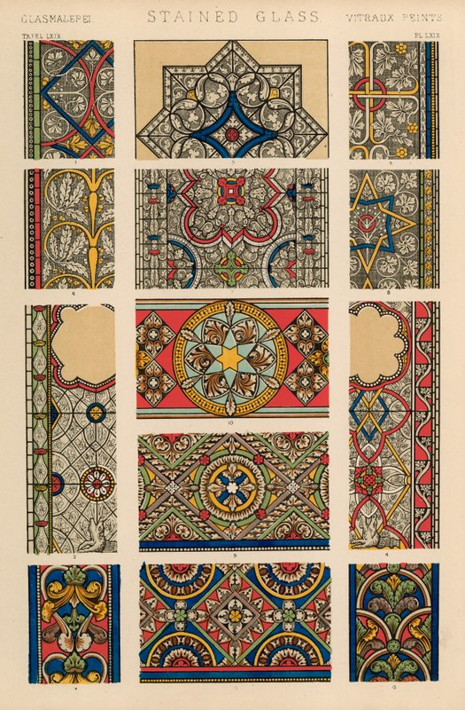 Stained Glass by English School