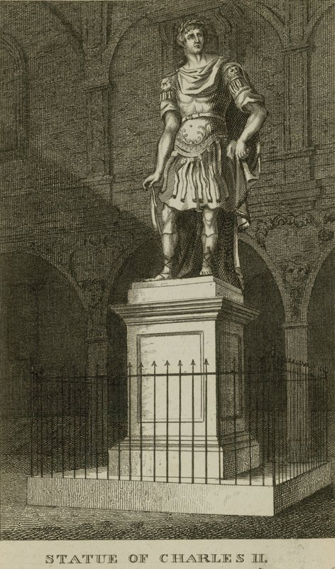 Statue of Charles II by English School