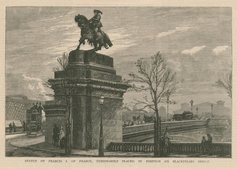 Statue of Francis I of France by English School