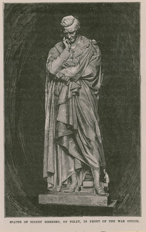 Statue of Sidney Herbert by English School