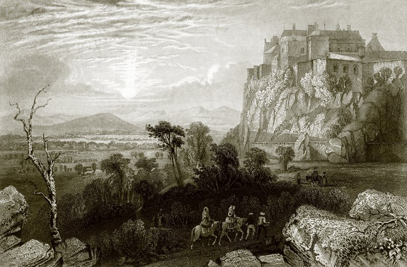 Stirling Castle by English School