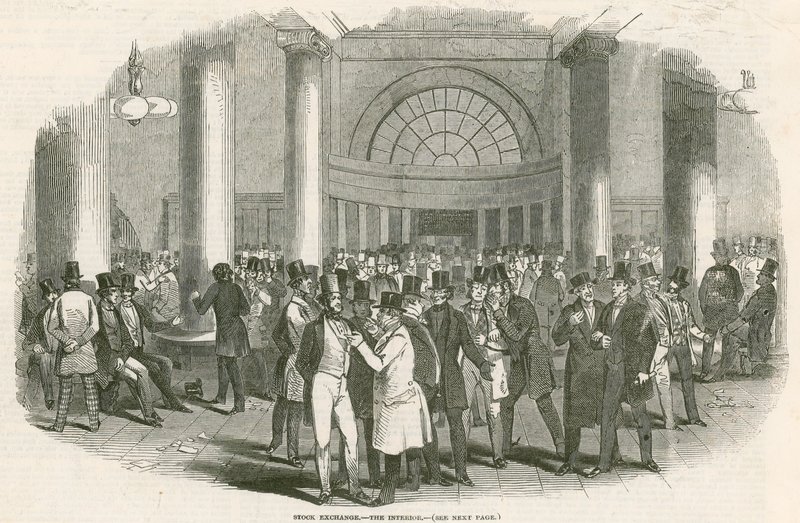 Stock Exchange - The Interior by English School