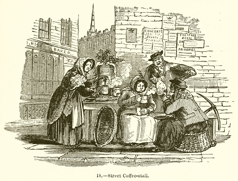 Street Coffee-Stall by English School