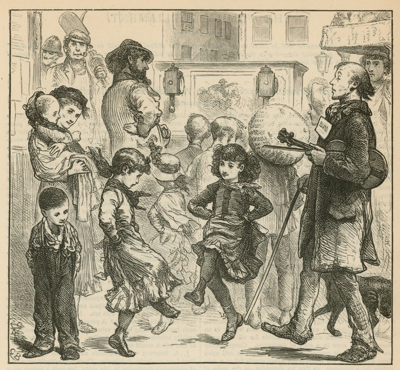 Street Musicians by English School