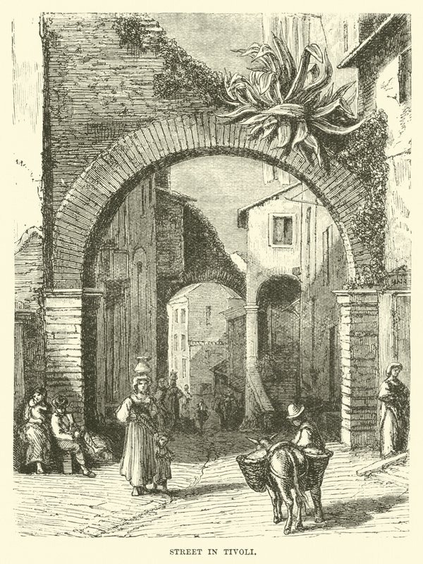 Street in Tivoli by English School