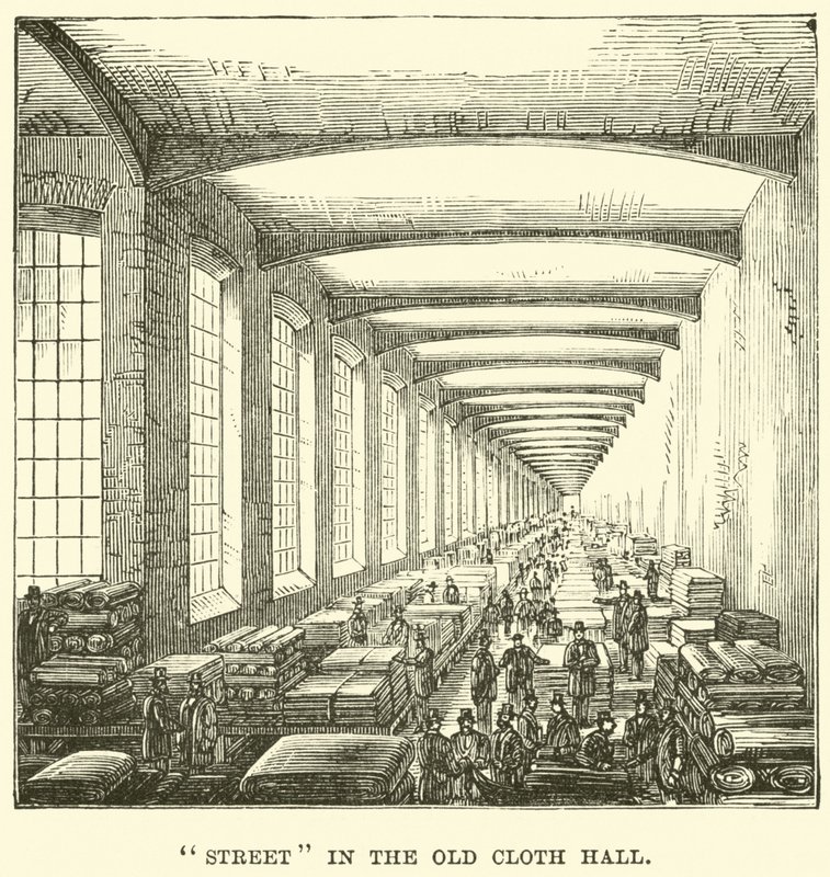 Street in the Old Cloth Hall by English School