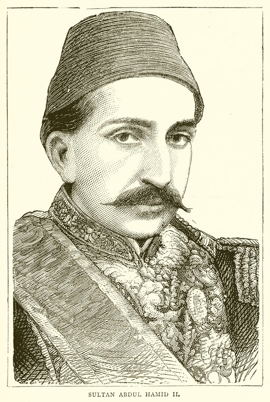 Sultan Abdul Hamid II by English School