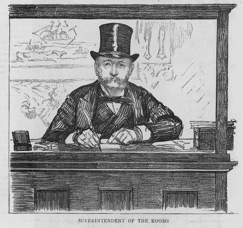 Superintendent of the Rooms at Lloyds by English School