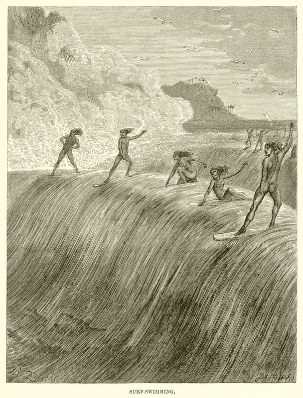 Surf-Swimming by English School