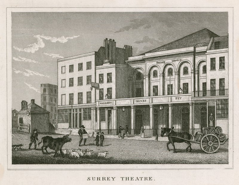 Surrey Theatre, Blackfriars Road, London by English School