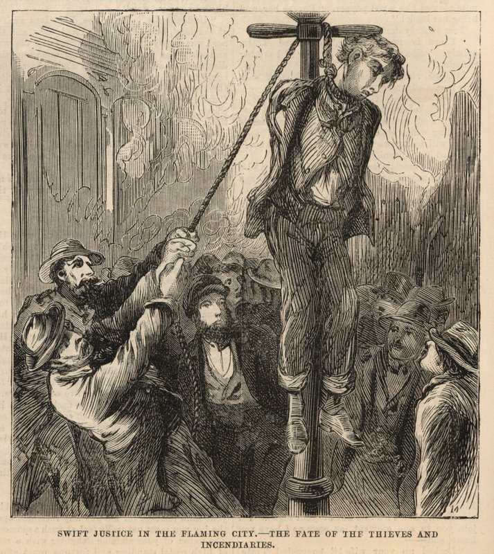 Swift Justice in the Flaming City by English School