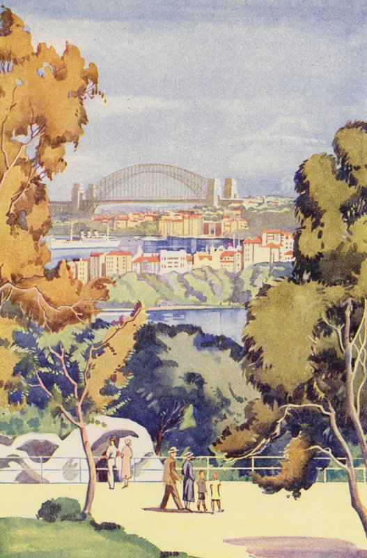 Sydney Bridge by English School
