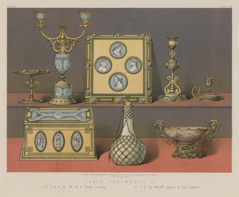 Table Ornaments by English School