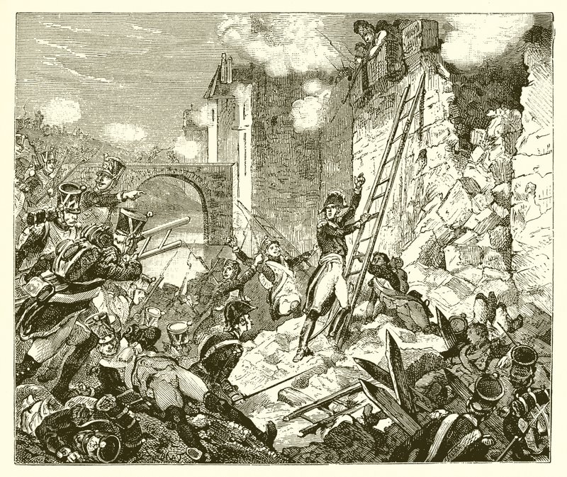 Taking of Ratisbon by English School