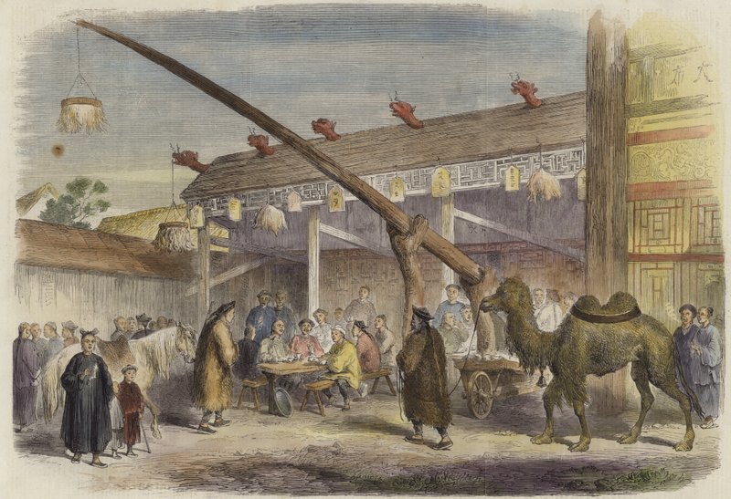 Teahouse at Pekin by English School