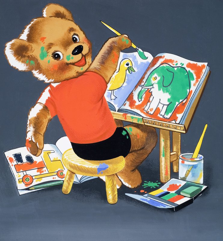 Teddy Bear by English School