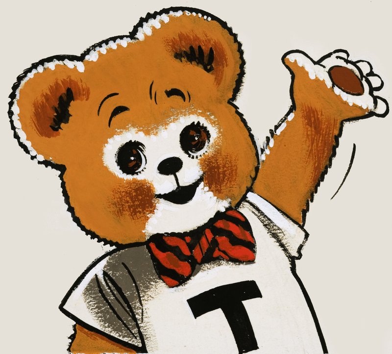 Teddy Bear Waving by English School