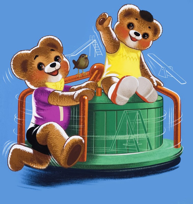Teddy Bears (with hidden objects) by English School