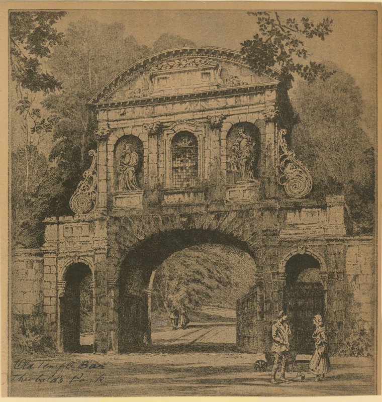 Temple Bar in Theobalds Park by English School
