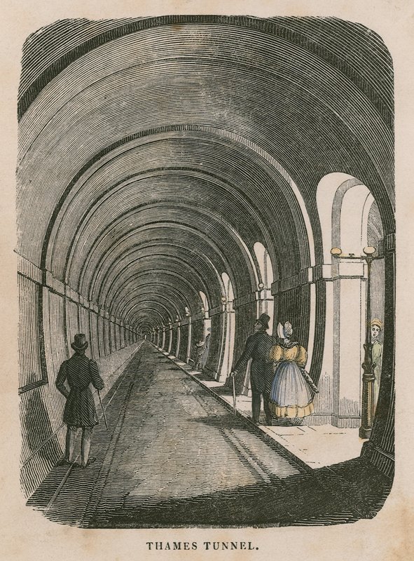 Thames Tunnel by English School
