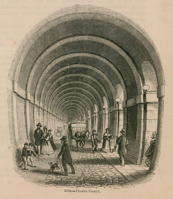 Thames Tunnel by English School