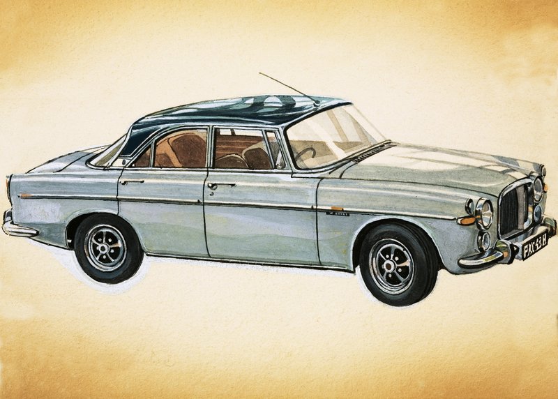 The 3 1/2 Litre Rover by English School