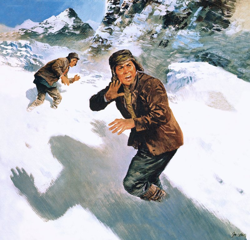 The Abominable Snowman by English School
