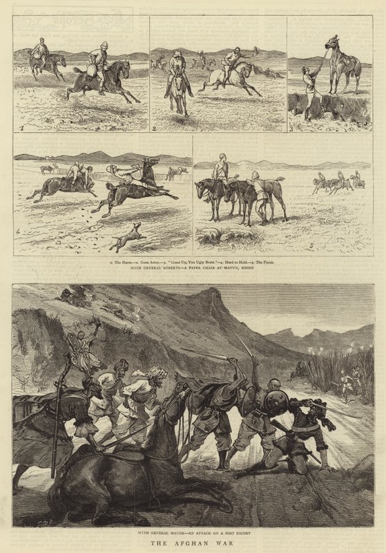 The Afghan War by English School