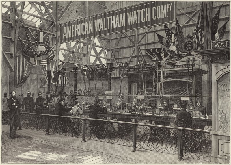 The American Watch Company of Waltham by English School