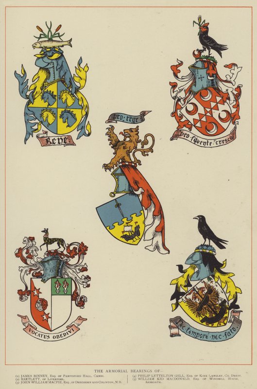 The Armorial Bearings by English School