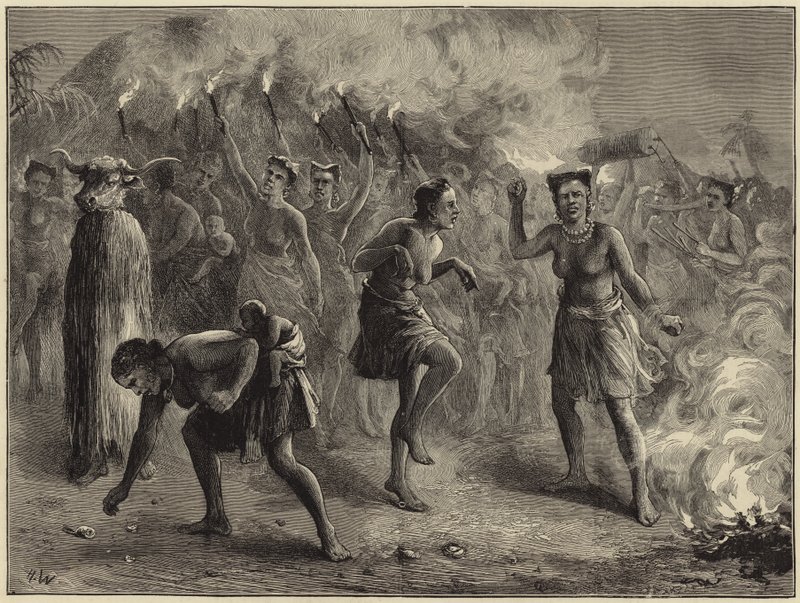 The Ashantee War by English School