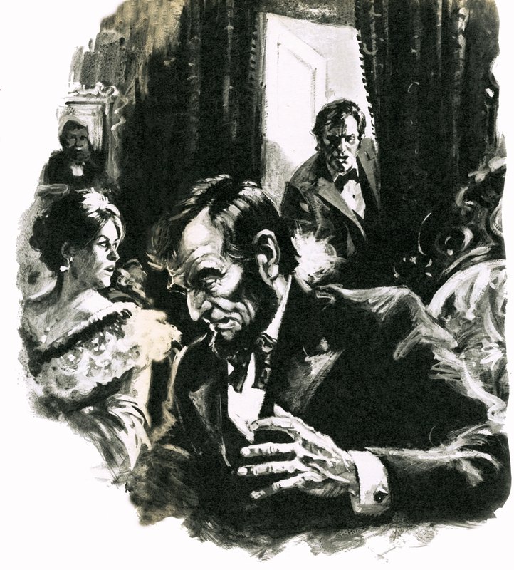 The Assassination of Abraham Lincoln by English School