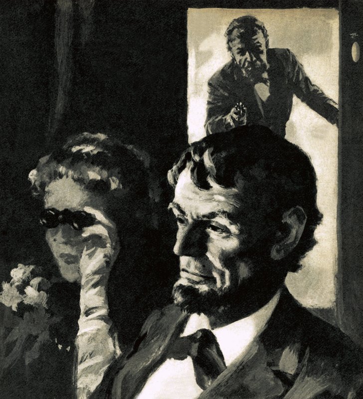The Assassination of Abraham Lincoln by English School