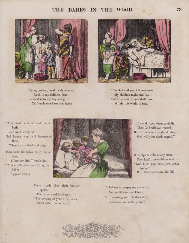 The Babes in the Wood by English School