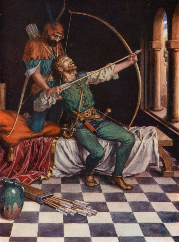 The Ballad of Robin Hood by English School