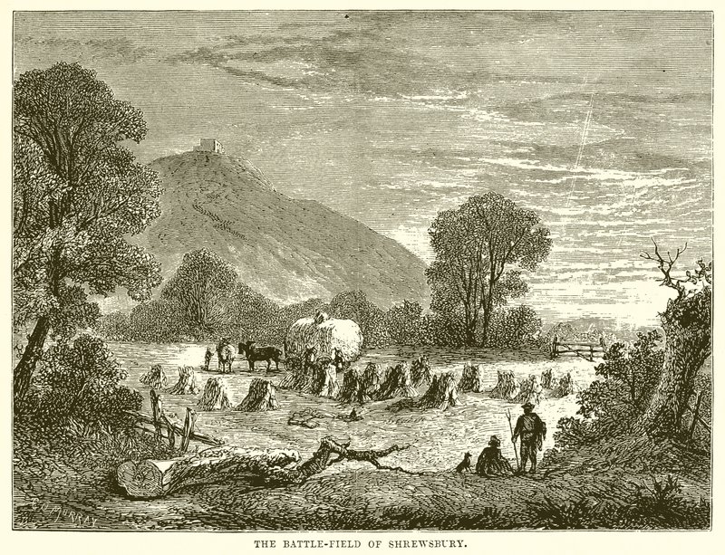 The Battle-Field of Shrewsbury by English School