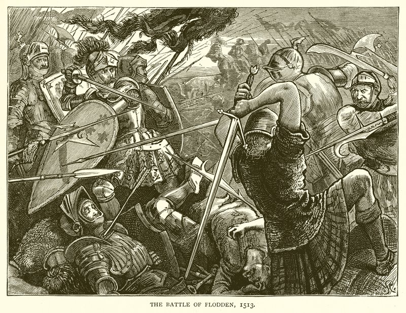 The Battle of Flodden, 1513 by English School