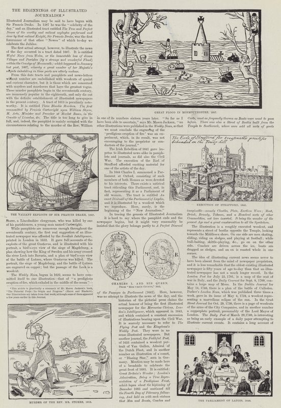 The Beginnings of Illustrated Journalism by English School